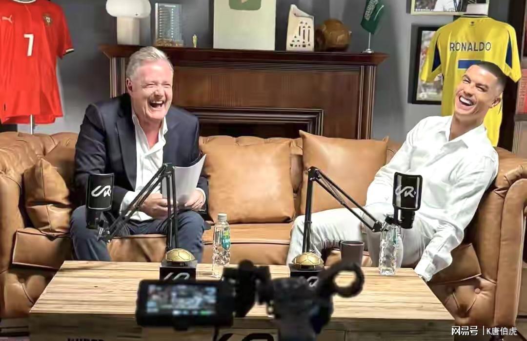 C罗采访画面