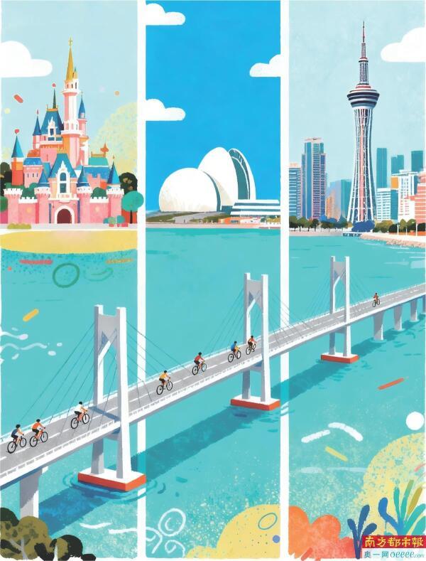 三地联动骑行盛宴：六次无感通关体验港珠澳大桥魅力