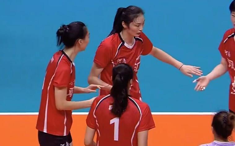 全运会女排揭幕战：朱婷狂砍27分 河南3-0横扫卫冕冠军天津