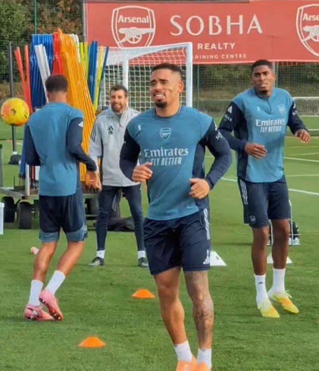 阿森纳5000万先生热苏斯伤愈回归，枪手锋线再添强援