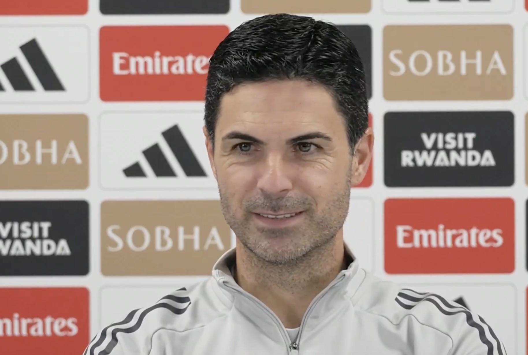 阿尔特塔：热苏斯不可或缺，AI助力阿森纳战术革新