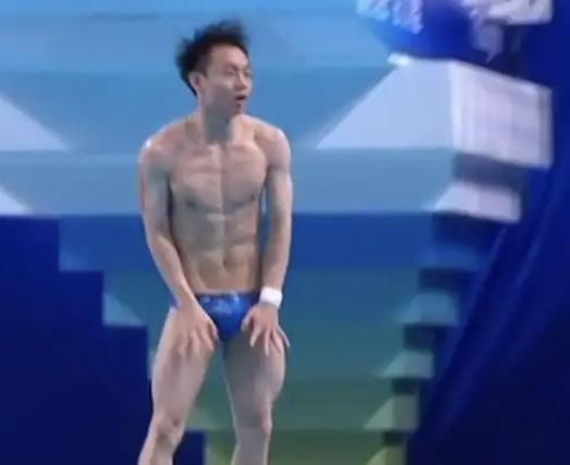 全运会跳水惊现第二例0分！湖北女将未起跳转身离场