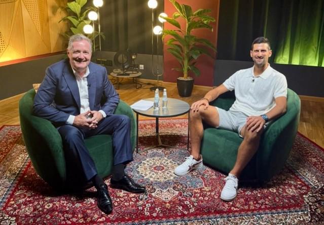 独家揭秘！皮尔斯-摩根下期专访锁定网球GOAT德约科维奇