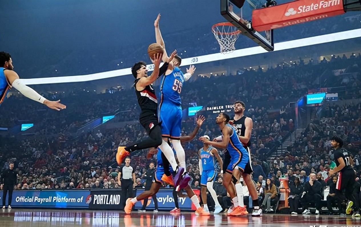 121-119，开拓者掀翻卫冕冠军，杨瀚森见证2大纪录，全场MVP出炉