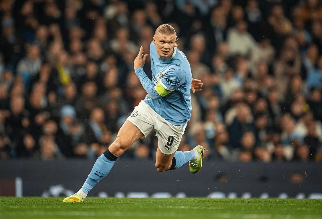 哈兰德力压凯恩姆巴佩，进球效率冠绝欧洲足坛