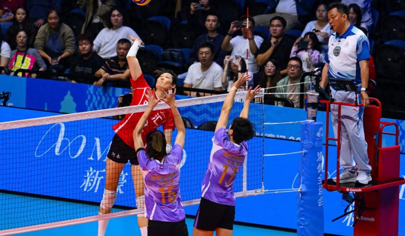 全运会女排爆冷：朱婷率河南3-0胜天津，李盈莹直言非爆冷