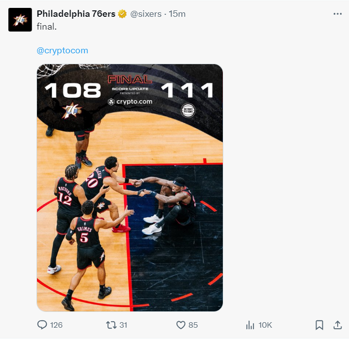 10战332分！马克西成费城新核心，大帝乔治甘当副手