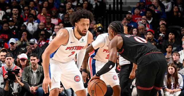 坎宁安26+11准绝杀 活塞111-108险胜76人豪取6连胜