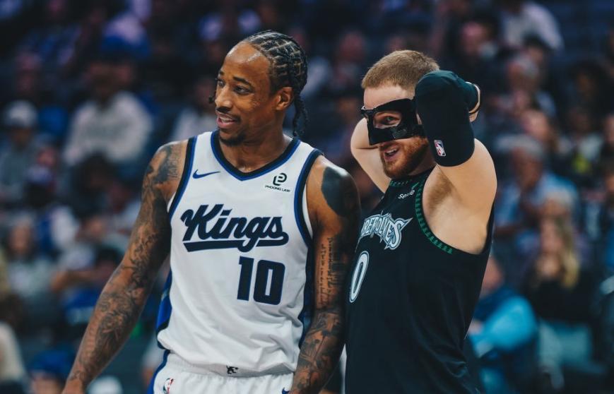 威少替补低迷仅6分，戈贝尔5盖帽制霸内线，森林狼27分狂胜国王