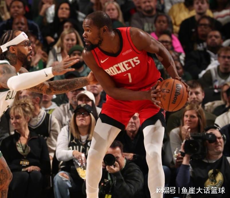 火箭122-115逆转雄鹿！杜兰特31+7申京23+11，字母哥空砍37分