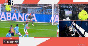 西甲第12轮：塞尔塔2-4不敌巴萨，莱万独中三元