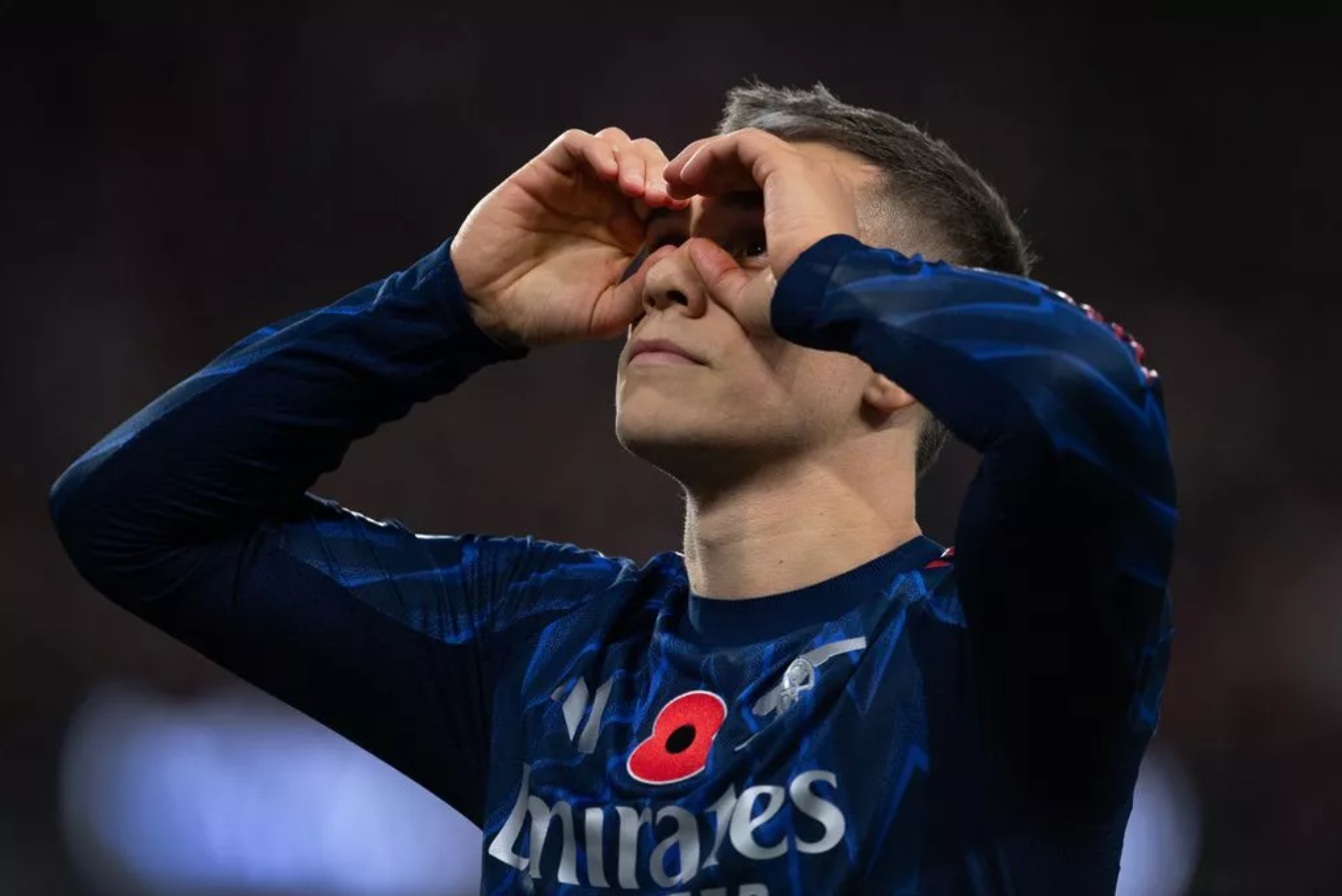 阿森纳平局亦有收获：特罗萨德破门击碎离队传闻