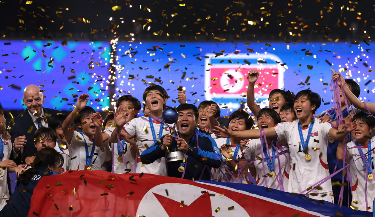 U17世界杯：朝鲜女足3-0完胜荷兰 7战全胜卫冕夺冠