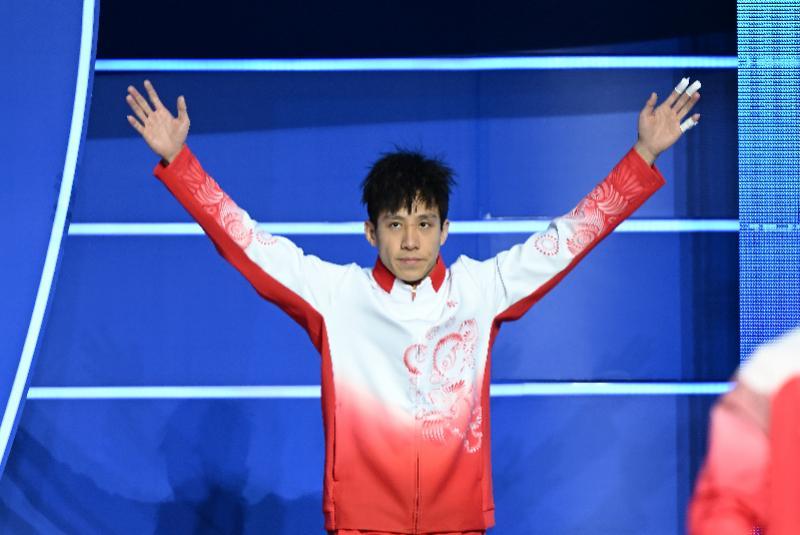 林珊跳水比赛现场