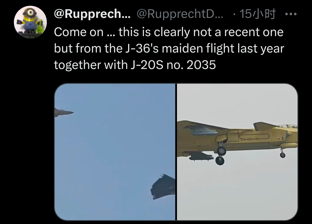 德专家解读：歼-20S伴飞歼-36，挂载吊舱或为反六代战术演练