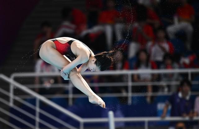 林珊夺得全运会跳水女子3米板金牌