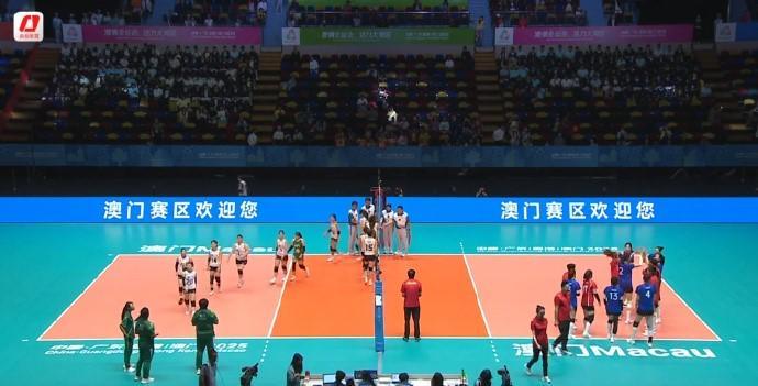 全运会女排：河南队3-0轻取澳门队四战全胜，朱婷轮休