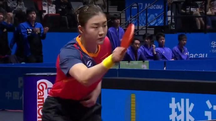 全运会：陈梦首秀4-0战胜孙铭阳，晋级乒乓球女单16强