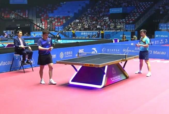 全运会男单爆冷：梁靖崑1-4负于何一，止步32强