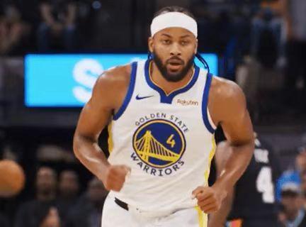 勇士穆迪单节狂轰21分+7三分创纪录，比肩库里克莱成队史第三人