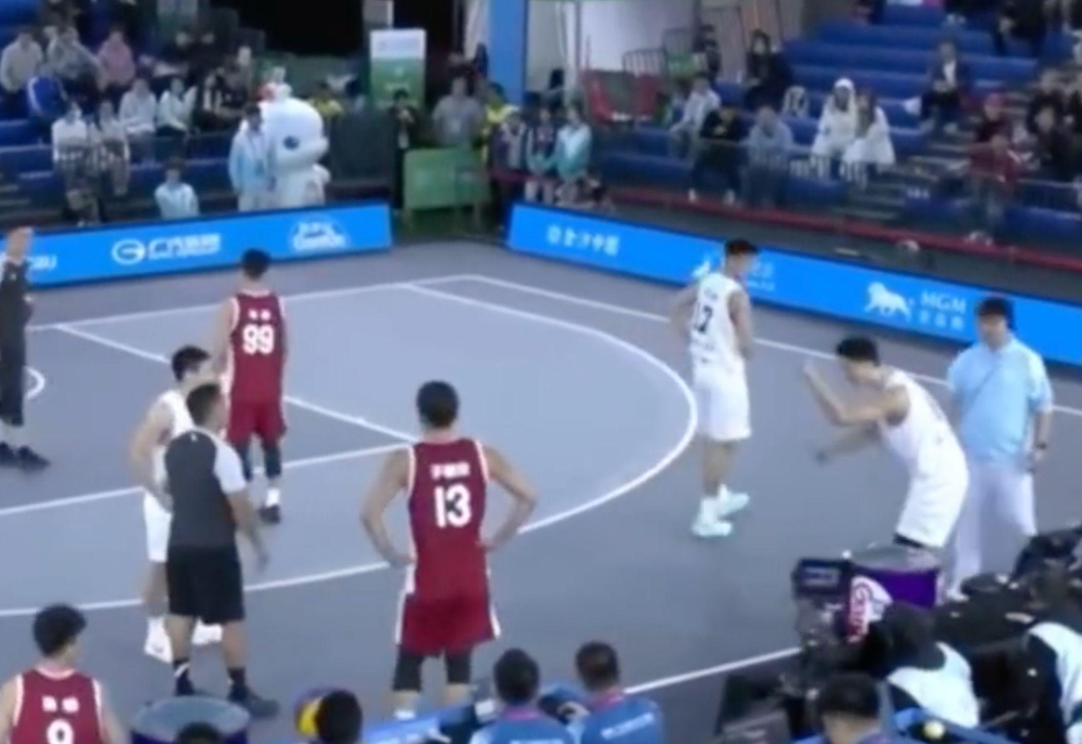 全运会三人篮球风波：江苏队4人遭禁赛1个月，4天前集体被罚出场