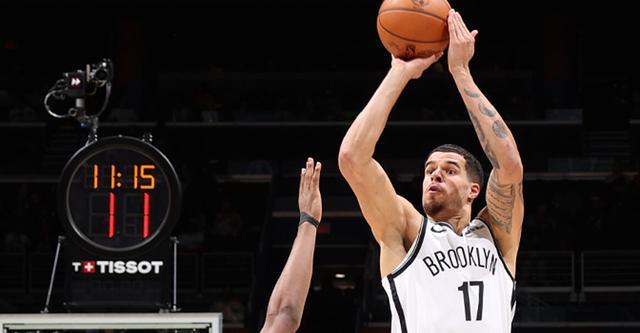 NBA常规赛：波特34+9+7乔治29+6+5 篮网大胜奇才送其11连败