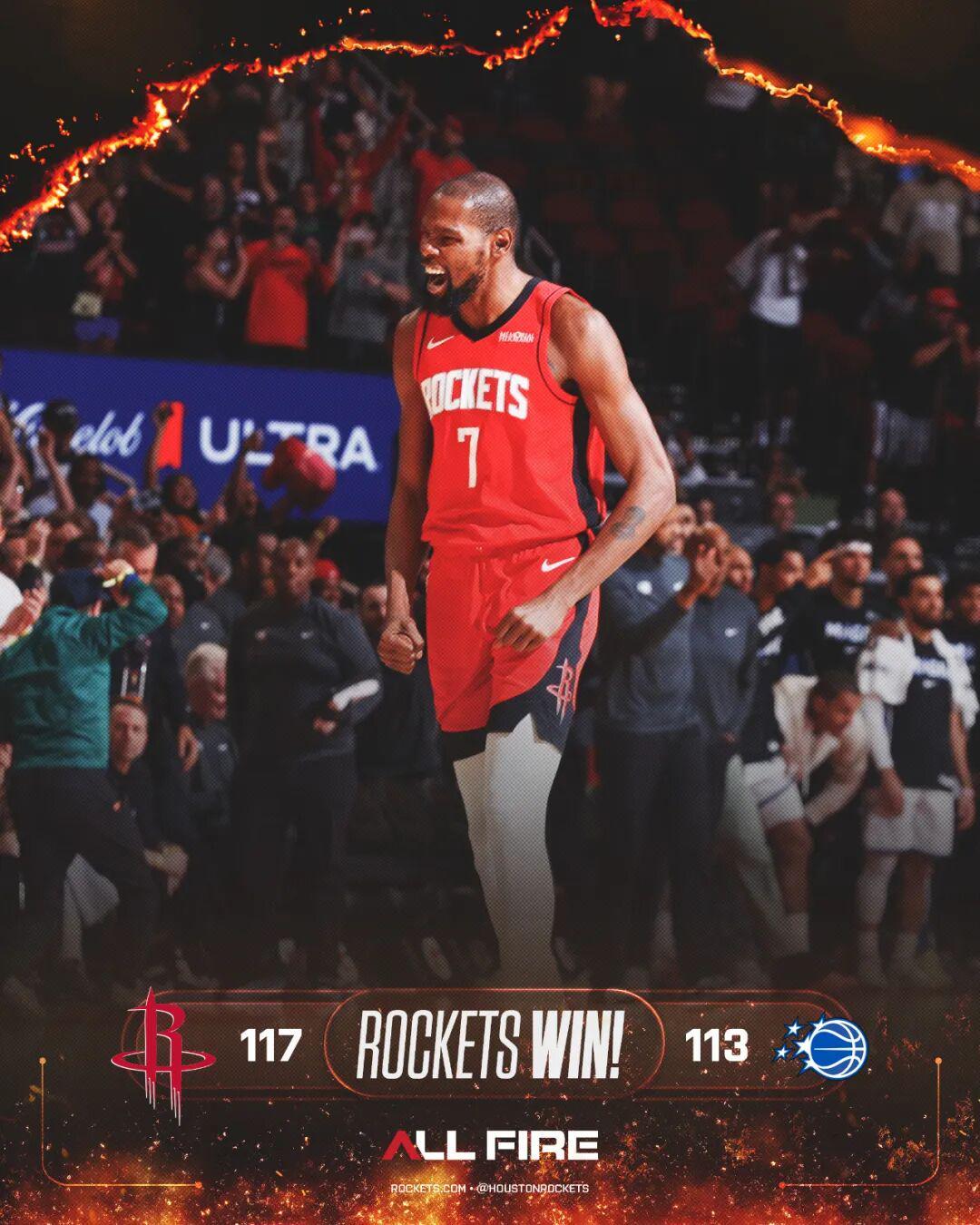 杜兰特加盟火箭后进攻效率联盟第一，球队蜕变争冠热门