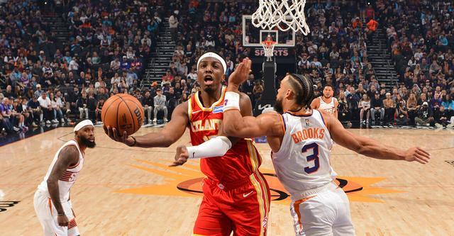 NBA常规赛：奥孔古27分5助，老鹰22分大逆转胜太阳