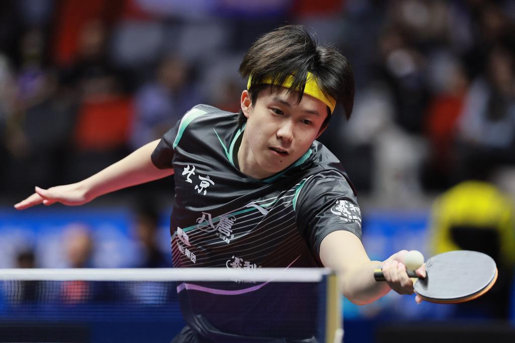 全运会乒乓球男单季军王楚钦：运动员需经受磨砺，成长之路仍在继续
