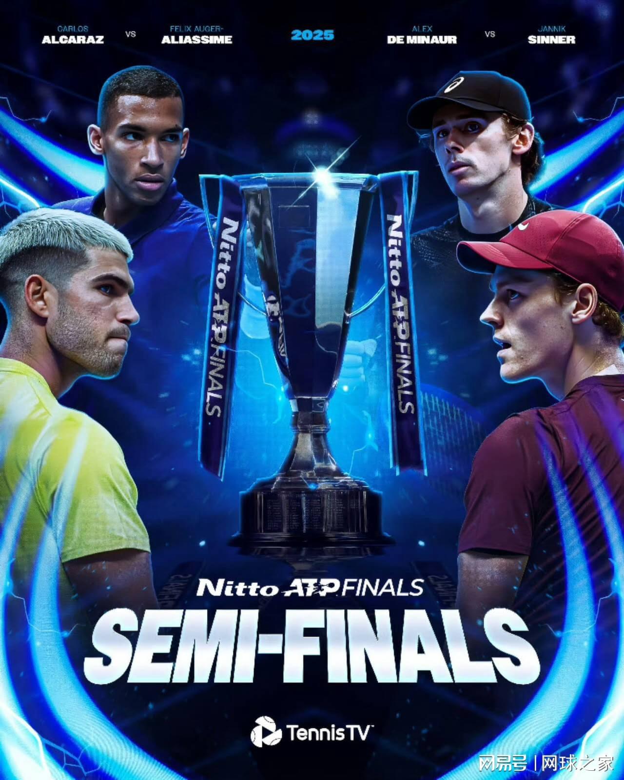 男单年终总决赛：阿卡与辛纳冠军争夺战，大赛夺冠数据全解析