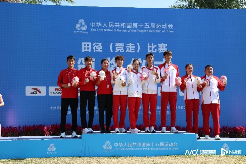 珠海赛道首创马拉松竞走混合接力，北京队强势夺冠创历史