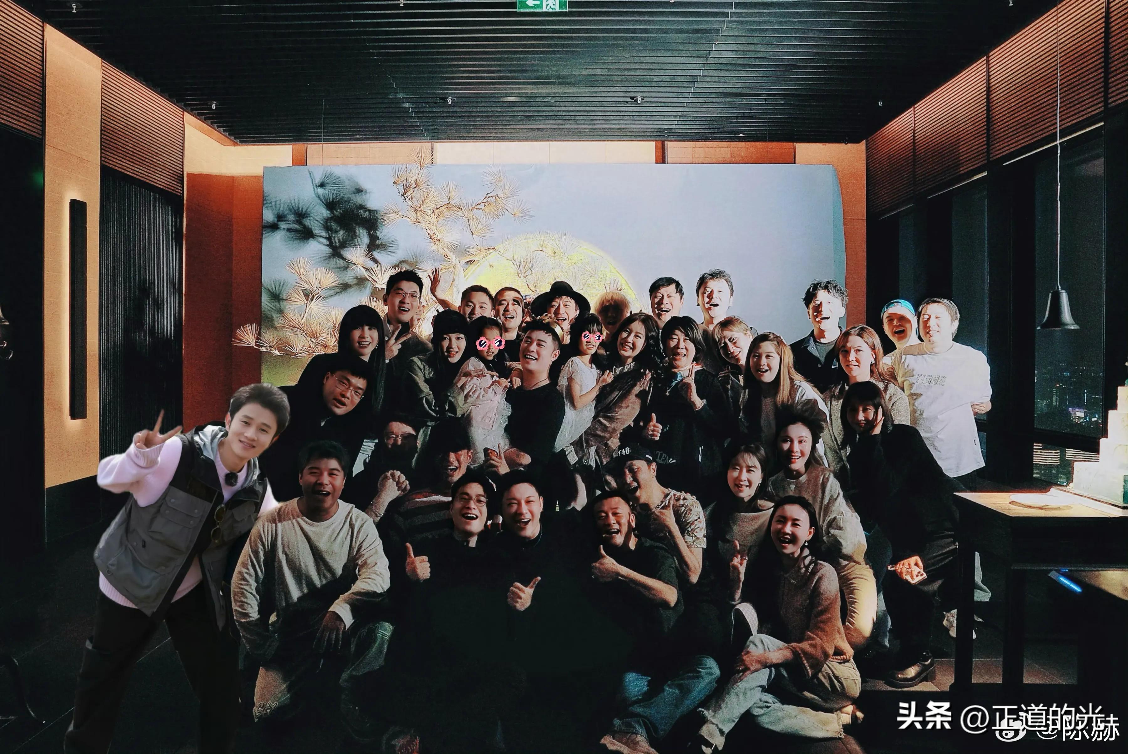 陈赫40岁生日派对曝光：张子萱C位，鹿晗表情引热议，五哈成员齐送祝福