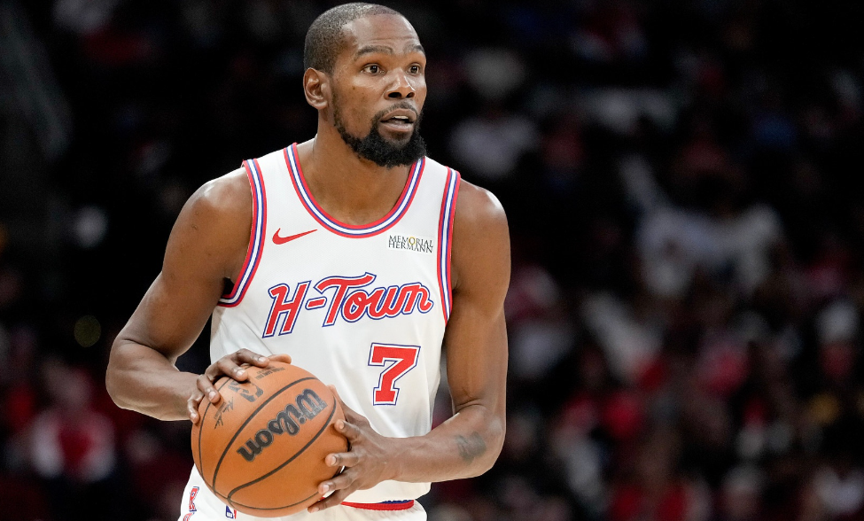 杜兰特35+5+6创历史第8，火箭队史多项纪录被刷新，争冠在望