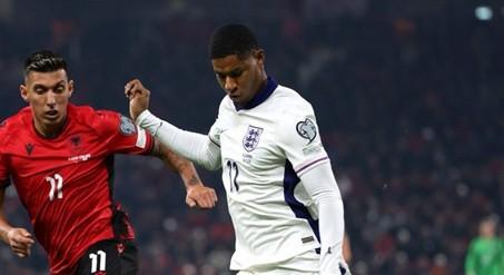 拉什福德传中助凯恩破门，达成职业生涯100次助攻里程碑