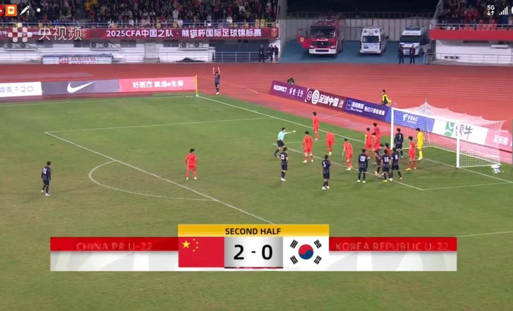 逆袭制胜！U22国足2-0胜韩国 拜合拉木双响闪耀熊猫杯