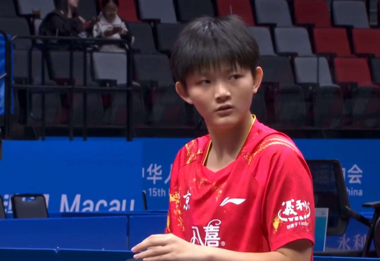 13岁祝启慧全运会U18夺冠：中国女乒新星闪耀，新版孙颖莎崛起