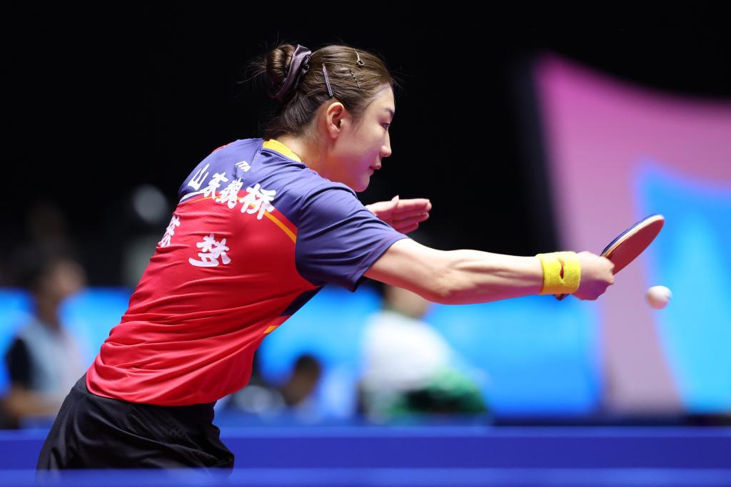 全运会乒乓球女单：陈梦4-1胜朱雨玲，时隔五年再续“双子星”对决