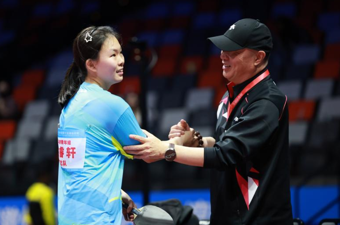 中国女乒新星崛起！16岁姚睿轩全运会夺冠，莎莎师妹展露锋芒