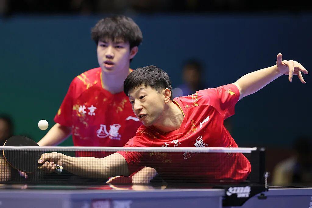 马龙全运会首秀惊艳！携手黄友政助北京队男团旗开得胜