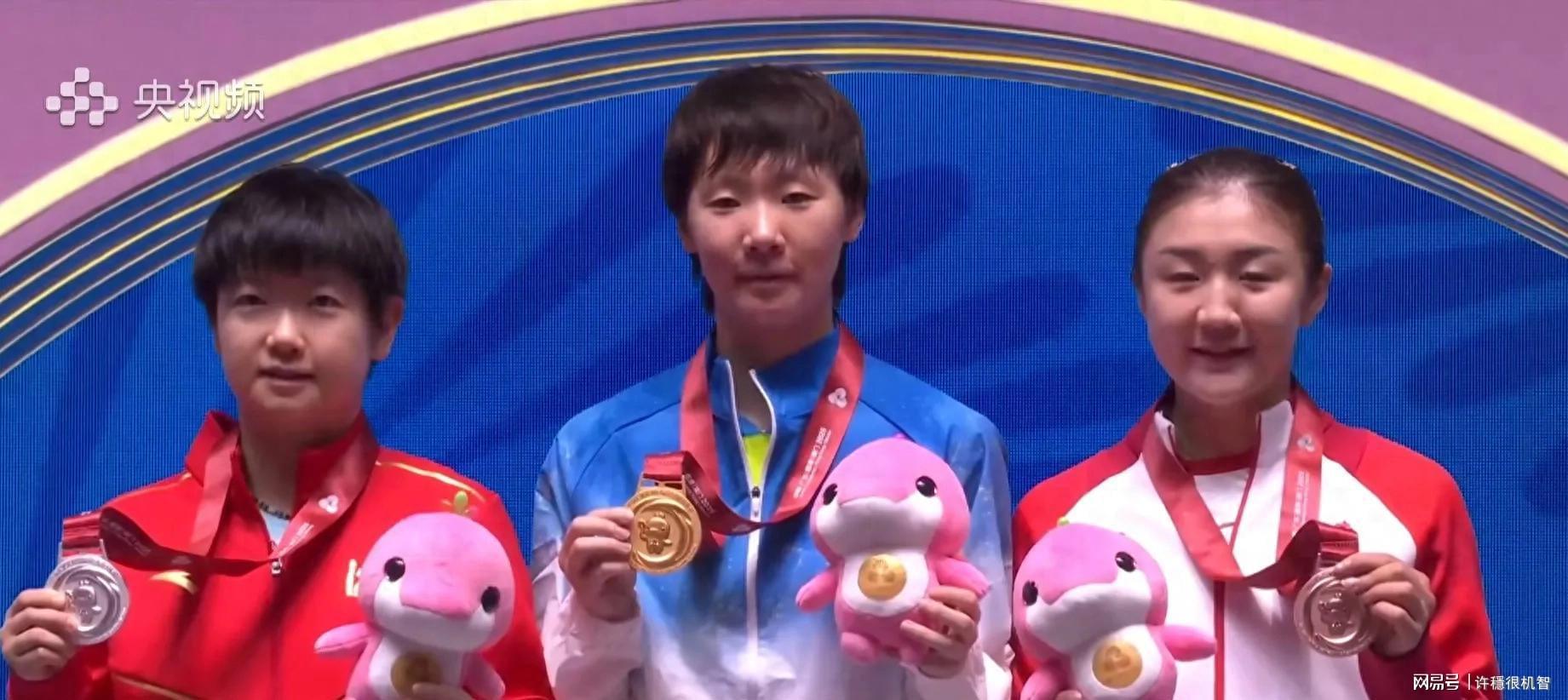 王曼昱卫冕全运会女乒冠军，张继科力挺金牌价值，孙颖莎坦言短板