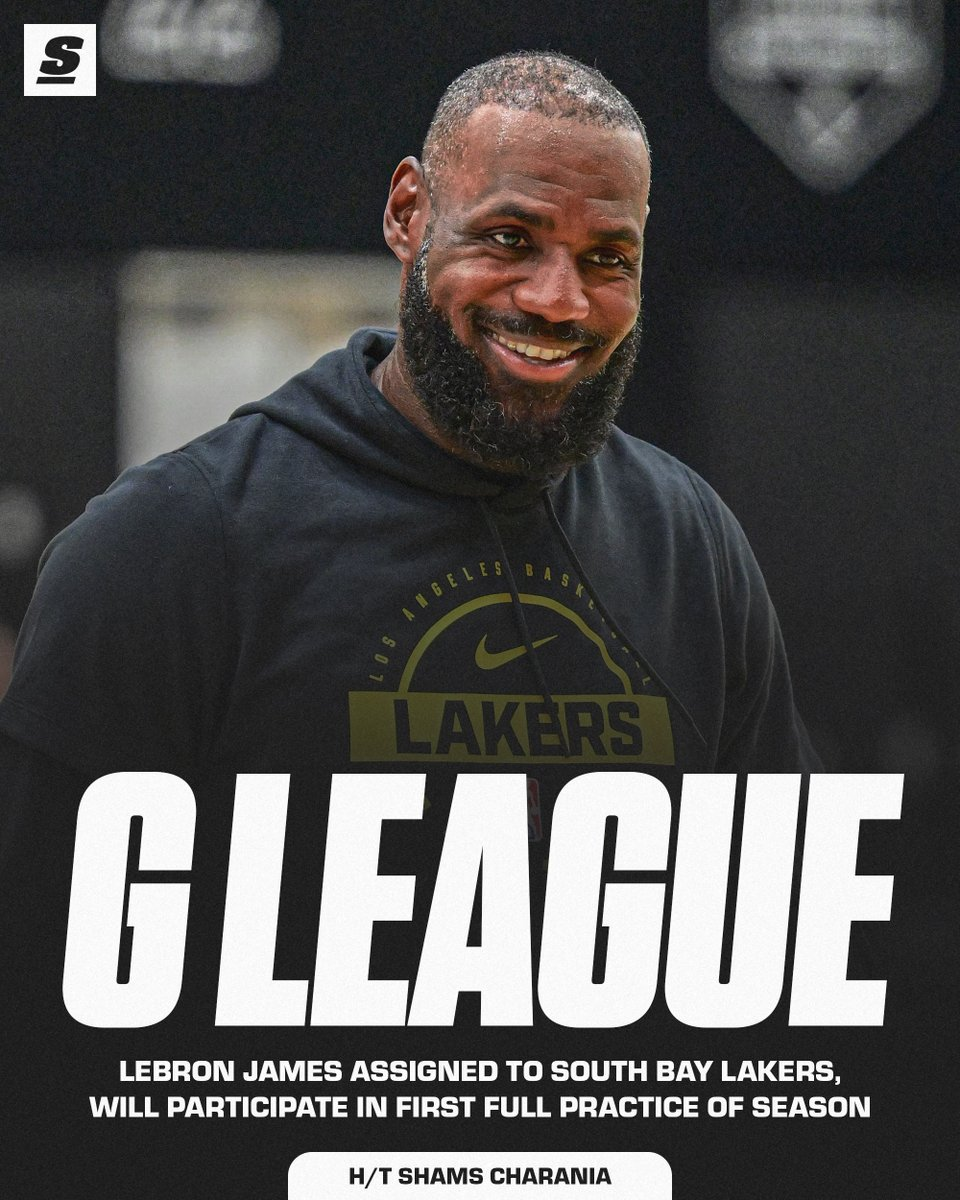 詹姆斯下放发展联盟训练状态火热，或本月重返湖人赛场