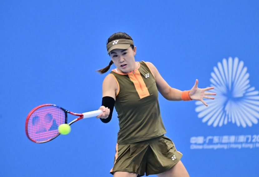 全运会网球女单：朱琳2-0力克王欣瑜 第五次征战终闯入决赛