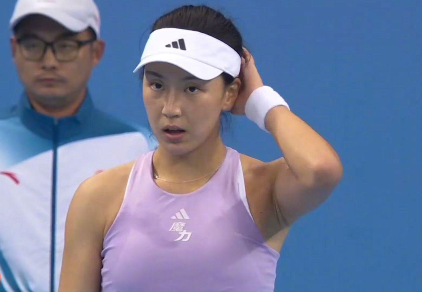 全运会网球女单爆冷！头号种子王欣瑜0-2负朱琳，无缘决赛