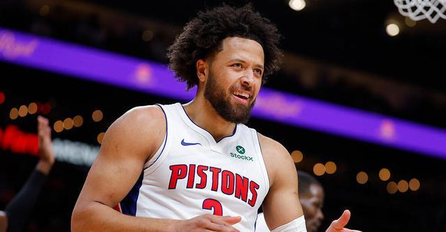 NBA常规赛：坎宁安25+10杰伦-约翰逊25+8+9 活塞力克老鹰