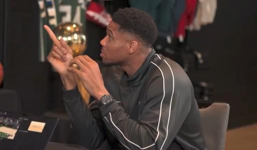 字母哥追身封盖瞬间