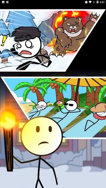 火柴人穿越历险游戏
