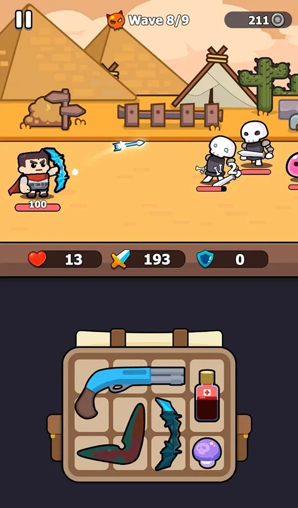 背包大战合成武器无限钻石版