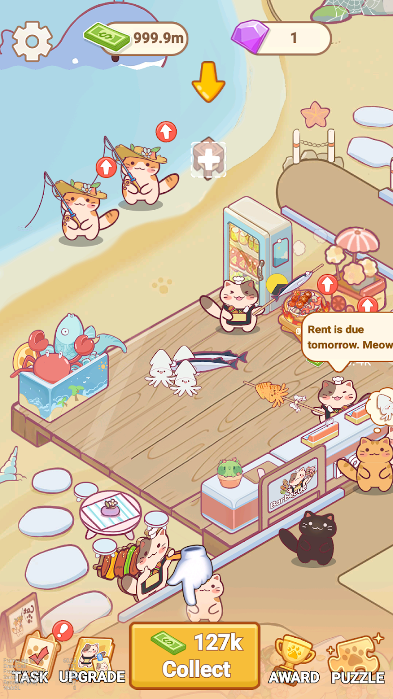 猫咪美食海摊手游免广告版
