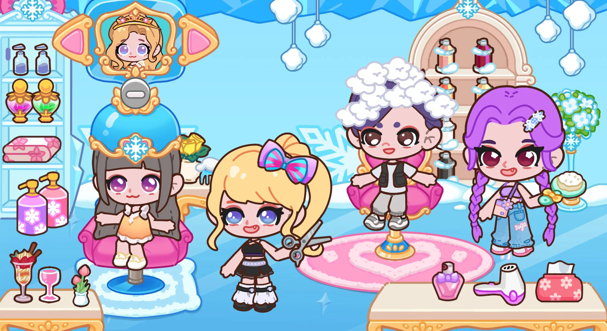 皮皮公主冰雪城堡免广告最新版