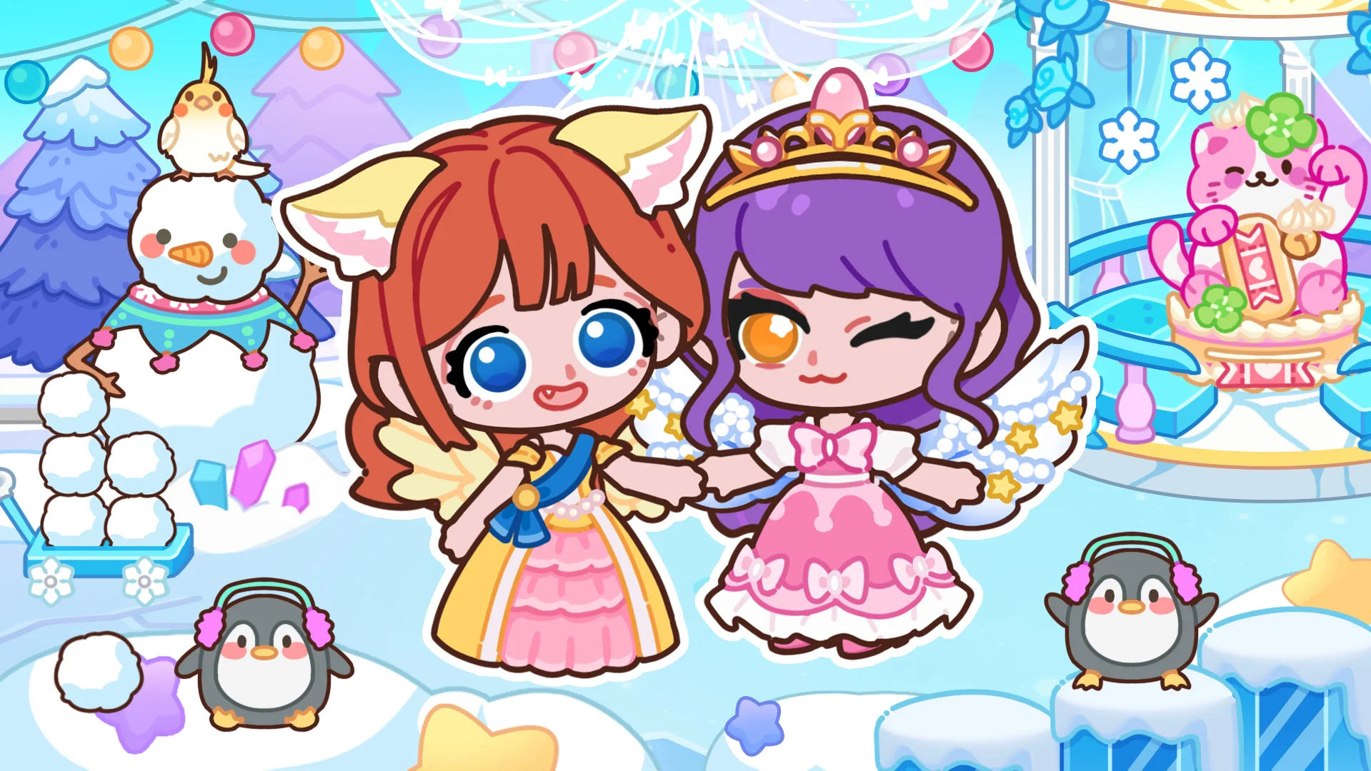 皮皮公主冰雪城堡免广告最新版